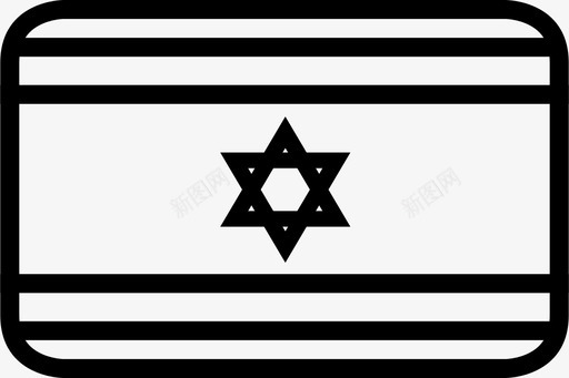 以色列国旗国家象征民族自豪感图标图标