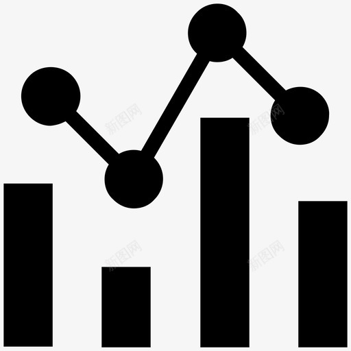 饼图图形图表图标svg_新图网 https://ixintu.com 业务图 分析 图形 图表 带高箭头的图表 报表图表 数据 条形图 饼图