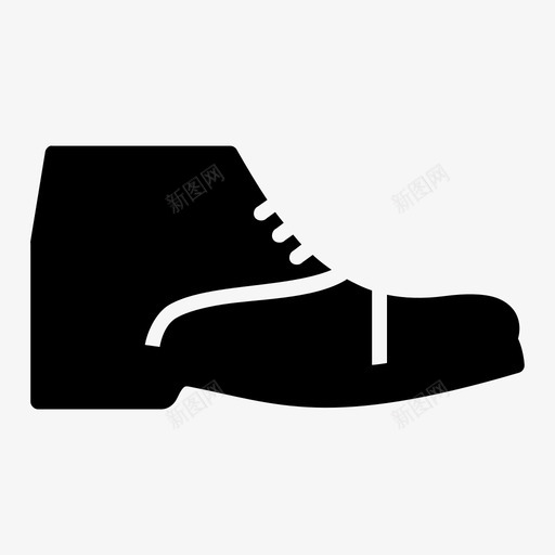 靴子穿着走路图标svg_新图网 https://ixintu.com 台阶 工作 时尚 男人 穿着 衣服和鞋子固体卷2 走路 靴子 鞋子