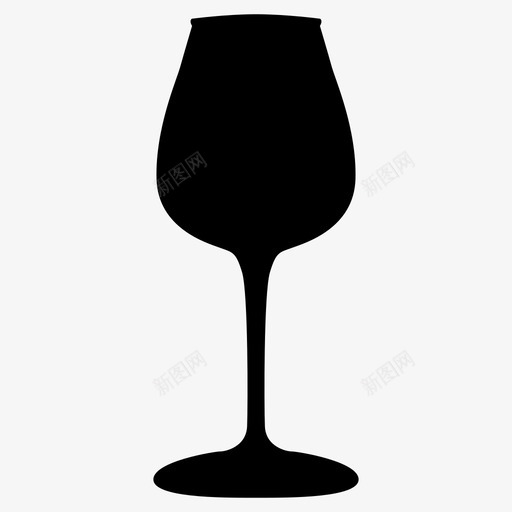 酒杯玻璃器皿杯子图标svg_新图网 https://ixintu.com 杯子 欢乐时光 玻璃器皿 酒杯 饮料