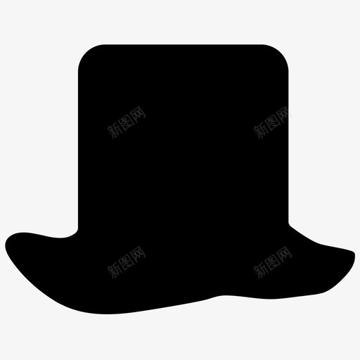 帽子头饰魔术图标svg_新图网 https://ixintu.com 头饰 帽子 魔术 魔术师 魔术师帽子 魔术帽