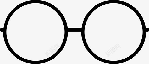 眼镜圆框圆眼镜图标svg_新图网 https://ixintu.com rx rx太阳镜 rx眼镜 圆框 圆眼镜 处方 眼镜 视力