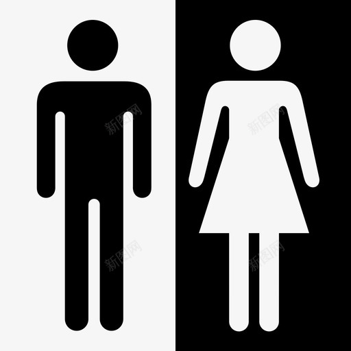性别性别中立图标svg_新图网 https://ixintu.com 性别 性别中立