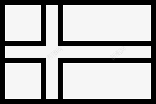 丹麦国旗哥本哈根国家图标图标