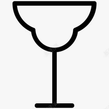 玛格丽塔杯酒饮料图标图标