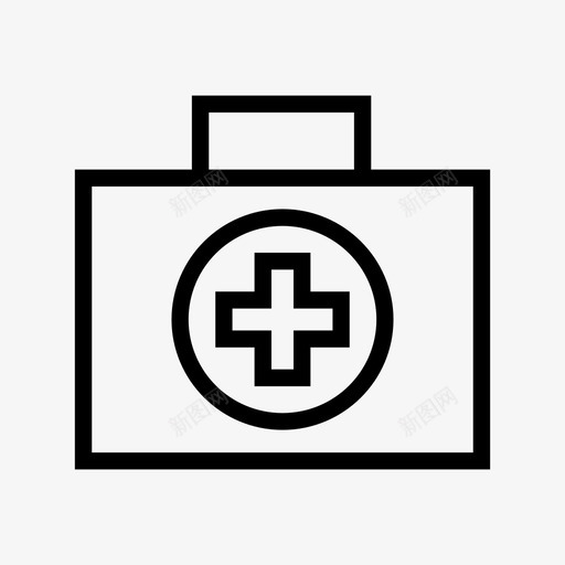 急救箱药品医疗图标svg_新图网 https://ixintu.com 保健 医疗 医院 帮助 急救 急救箱 药品 袋子