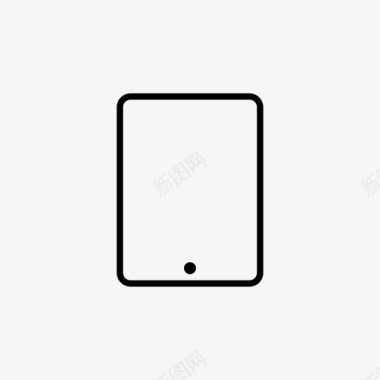 平板电脑技术ipad图标图标