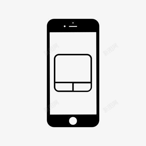 智能手机模式设备电子产品图标svg_新图网 https://ixintu.com ios iphone iphone6 手机 智能手机模式 电子产品 设备