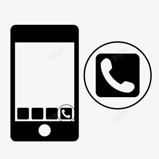 手机ipo电话图标svg_新图网 https://ixintu.com iphone ipo ipod 平板电脑 应用程序 手机 手机应用程序 智能手机 电话 铃声