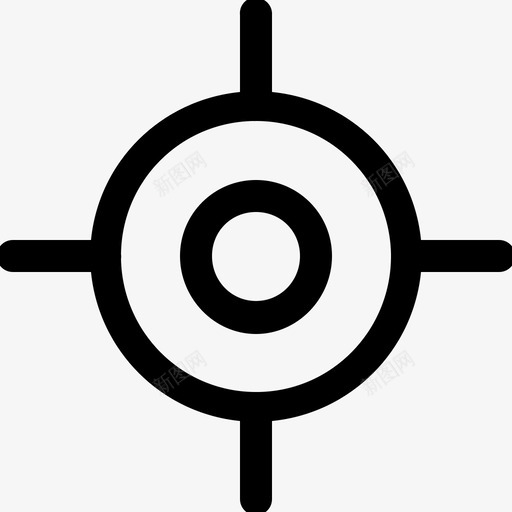 十字准线目标位置图标svg_新图网 https://ixintu.com 中心 任务 位置 你的需要卷5 十字准线 排队 标记 焦点 目标 瞄准 设备 飞镖