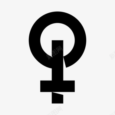 女权主义女性思想图标图标