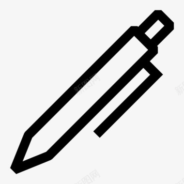 笔铅笔笔记图标图标