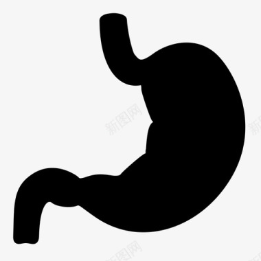 胃胃痛器官图标图标