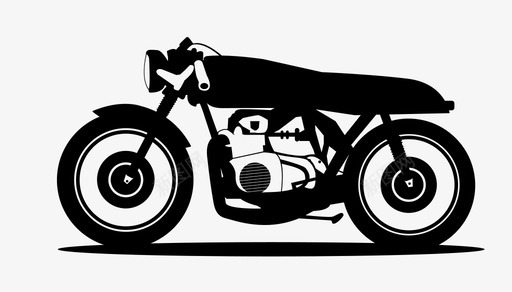 摩托车交通工具道路图标图标