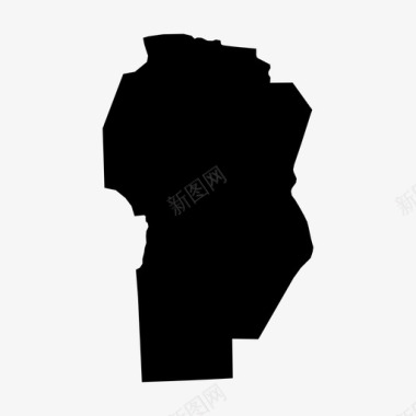 科尔多瓦阿根廷地图图标图标