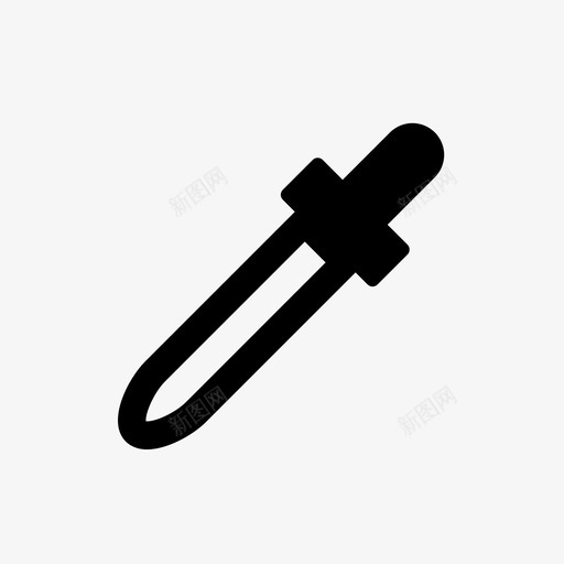 滴管颜色填充图标svg_新图网 https://ixintu.com ui集 填充 工具 拾取 滴管 绘制 颜色