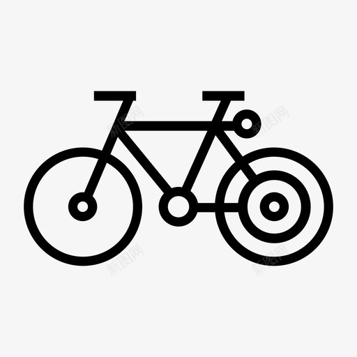 野营自行车年轻复古图标svg_新图网 https://ixintu.com 创意 城市 复古 年轻 时髦 时髦元素 毯子 独立 简约 设计师 野营自行车