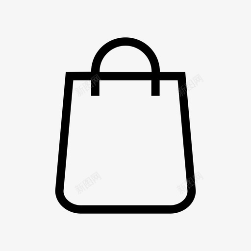 购物袋袋子钱包图标svg_新图网 https://ixintu.com 手袋 把手 搜索引擎优化概述 电子商务 行李 袋子 购物袋 采购 钱包 马车