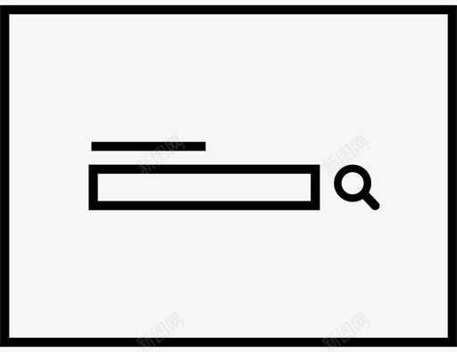 搜索webframeweb界面图标svg_新图网 https://ixintu.com lil页面 ui设计 webframe web框架 web界面 技术 搜索 用户界面 用户界面设计 界面设计