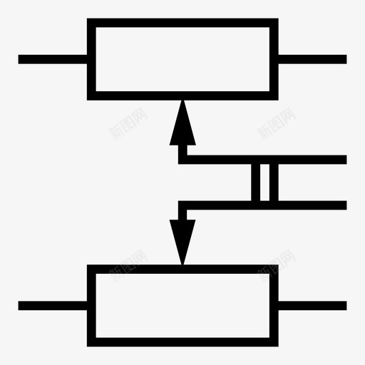 变阻器电子元件五金件图标svg_新图网 https://ixintu.com 五金件 变阻器 技术 电子元件 电气元件 电阻