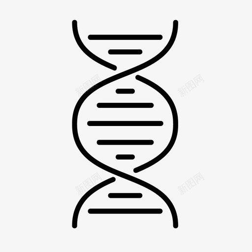 双螺旋复杂dna图标svg_新图网 https://ixintu.com dna 健康 健康工具包 医疗 双螺旋 复杂 小 英语 长度