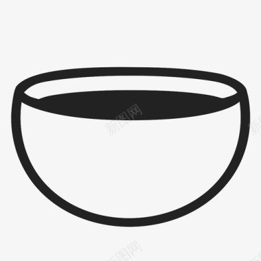 碗肉汤容器图标图标
