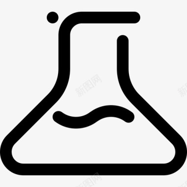锥形烧瓶溶液可溶性图标图标