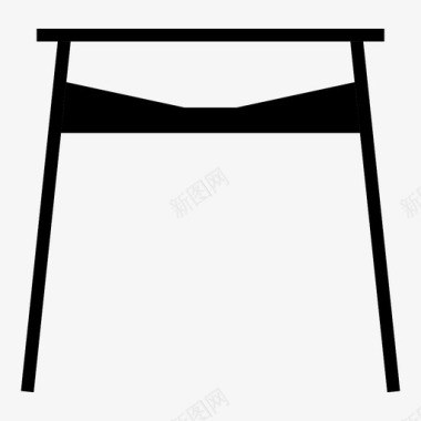 凳子长凳椅子图标图标