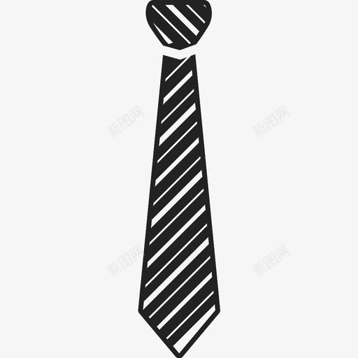 领带领巾围巾图标svg_新图网 https://ixintu.com 围巾 西装 领口 领巾 领带