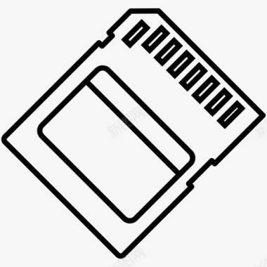 sd卡对象可移动存储器图标图标