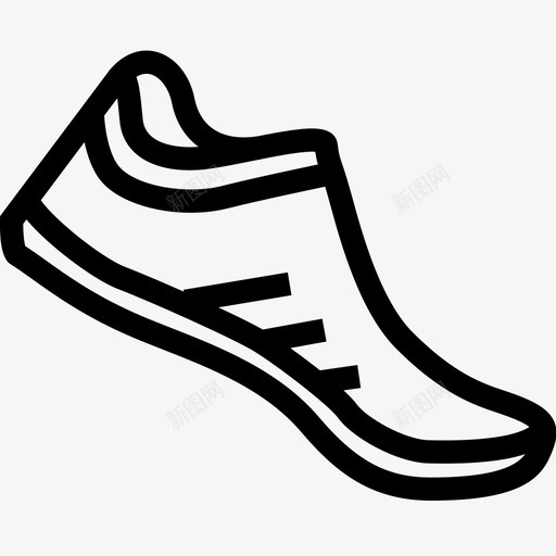 鞋运动鞋鞋底图标svg_新图网 https://ixintu.com 时尚 步行 脚 跑步 运动游戏奖励 运动鞋 鞋 鞋带 鞋底 马拉松