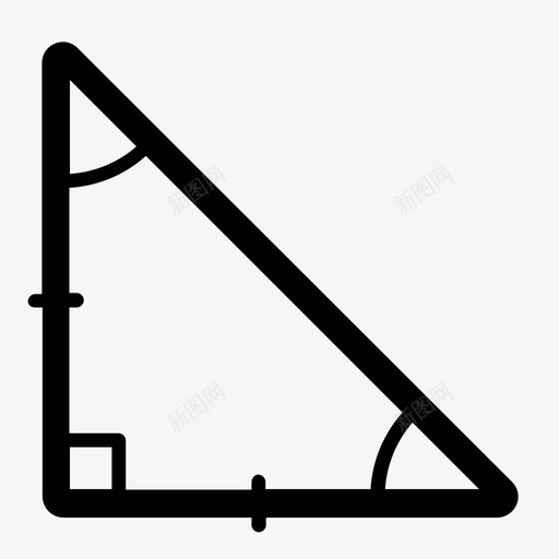 等腰三角形比例尺物体图标svg_新图网 https://ixintu.com 几何 度 数学 材料 比例尺 物体 等腰三角形