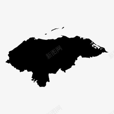 洪都拉斯美洲中美洲图标图标