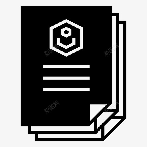 文档简历报告图标svg_新图网 https://ixintu.com 个人资料 员工 客户 报告 文档 申请 简历 纸张 表格 详细信息