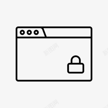 锁定窗口安全程序图标图标