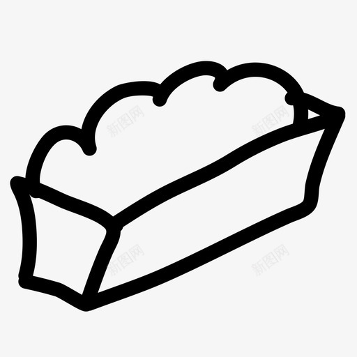 香蕉面包烤箱模具图标svg_新图网 https://ixintu.com 好吃的 好的 家 手绘 插图 模具 温暖 烘焙 烤箱 蛋糕 香蕉面包