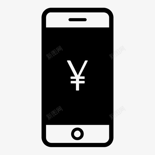 智能手机移动支付手机图标svg_新图网 https://ixintu.com iphone 手机 手机银行 智能手机 移动支付 网上购物 网上银行 货币 超赞智能手机黑暗版