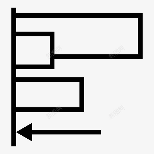左对齐分布图形图标svg_新图网 https://ixintu.com 分布 图形元素 图形设计 对齐和分发 左对齐 设计位置 设计编辑器