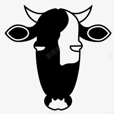 牛肉牲畜图标图标