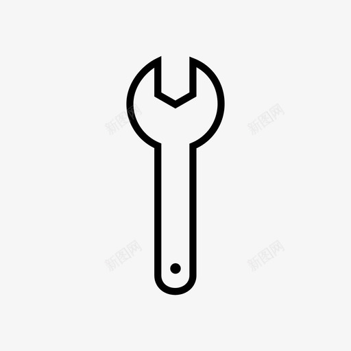 扳手调校工具图标svg_新图网 https://ixintu.com svc 安装 工具 扳手 维修 设置 调校 钥匙