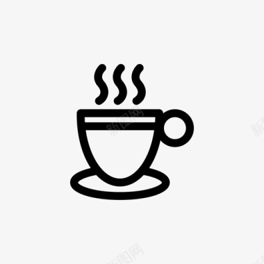 土耳其咖啡杯饮料饮用图标图标