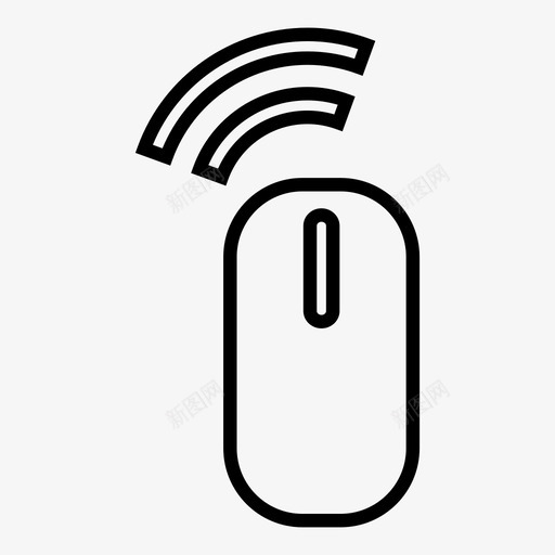 无线鼠标wifi鼠标waves图标svg_新图网 https://ixintu.com waves wifi鼠标 无线遥控器 无线鼠标 电脑鼠标 遥控器