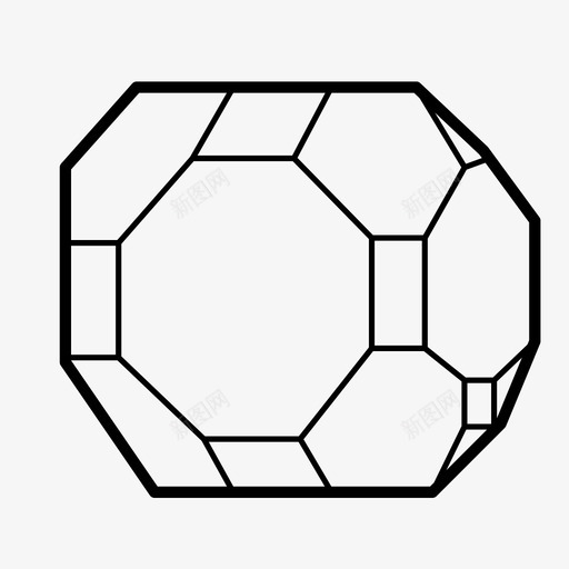 水晶宝藏半宝石图标svg_新图网 https://ixintu.com 半宝石 宝石 宝藏 水晶 珠宝 矿物 钻石