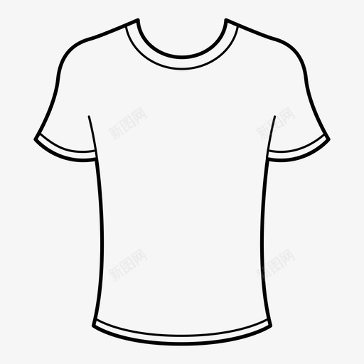 t恤款式套装图标svg_新图网 https://ixintu.com t恤 休闲装 套装 时尚 服装 款式 衣服 衣柜 衬衫 身体