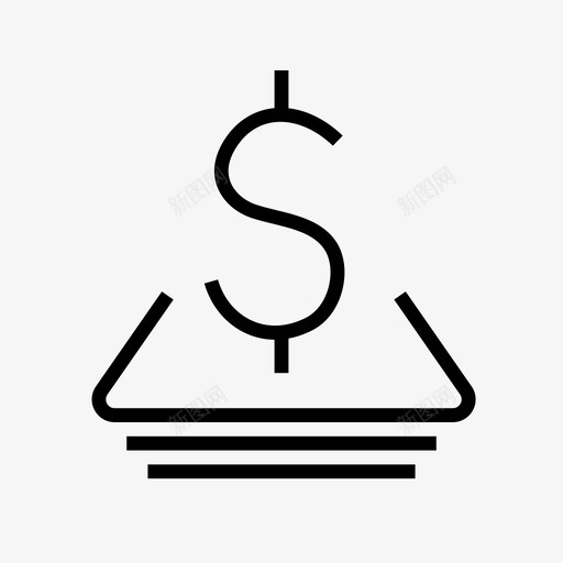 货币付款纸币图标svg_新图网 https://ixintu.com 付款 利润 商店 投资 现金 票据 纸币 股息 账单 货币 货币兑换