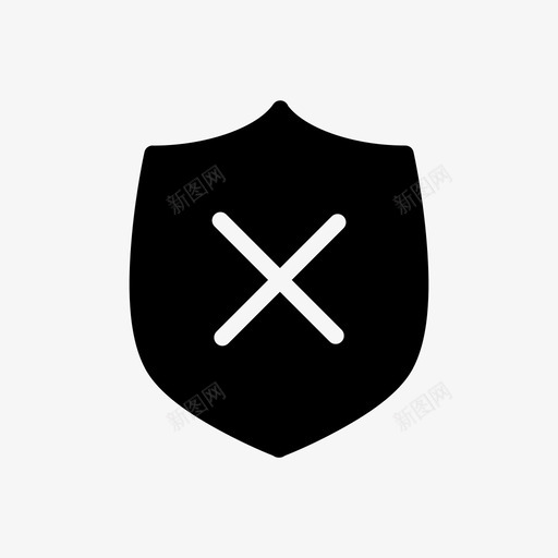 屏蔽退出完成图标svg_新图网 https://ixintu.com 乘法 保护 完成 屏蔽 数学 禁止访问 离开 退出