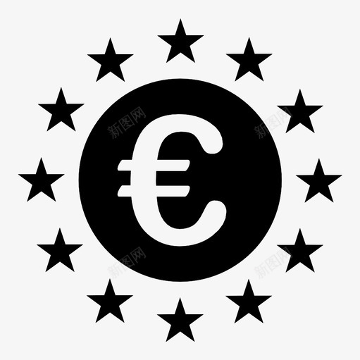 欧盟伙伴关系人员图标svg_新图网 https://ixintu.com 一起 人员 伙伴关系 关系 团队合作 明星 欧盟 申根 计划 象征 金钱