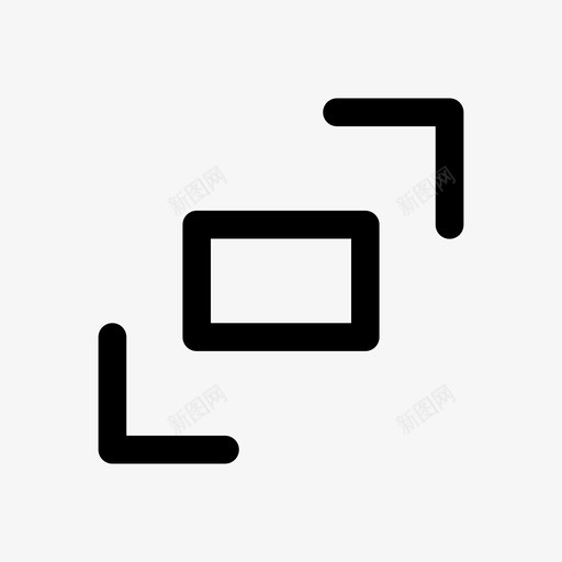 调整大小网页框架用户界面图标svg_新图网 https://ixintu.com 工具 技术 用户界面 用户界面设计 界面设计 网页框架 设计图标 调整大小