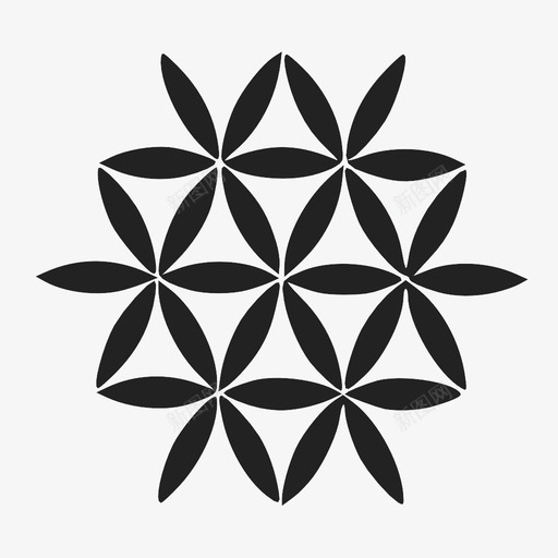 几何多边形图案图标svg_新图网 https://ixintu.com 几何 几何设计 图案设计 多边形 形式 形状 物体