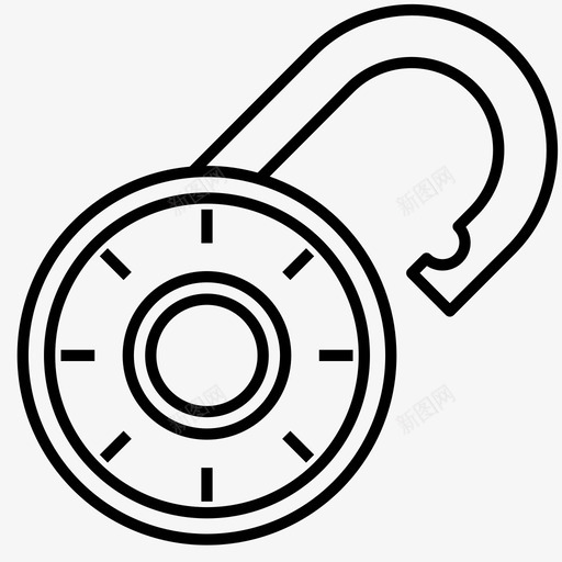 解锁安全保险箱图标svg_新图网 https://ixintu.com 保险箱 倾斜 储物柜 安全 挂锁 数字 解锁 钥匙
